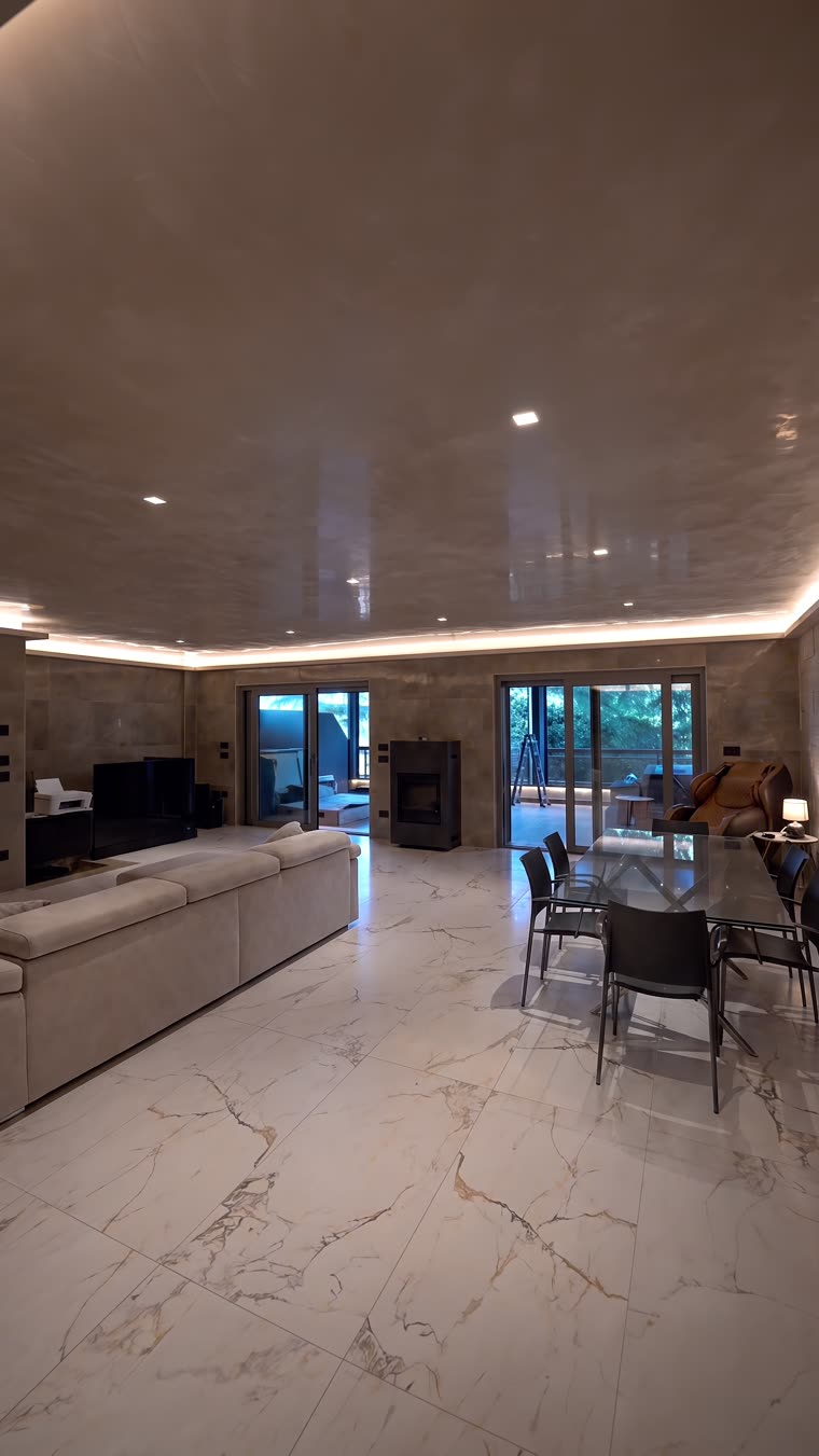 Room after virtual staging